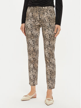 Sisley Sisley Auduma bikses 4ZJSLE03S Brūns Slim Fit