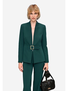 Rinascimento Rinascimento Giacca da abito Giacca con fibbia Verde Regular Fit