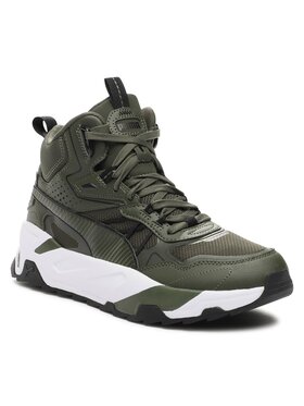 Puma Puma Сникърси Trinity Mid Hybrid 392327 02 Зелен