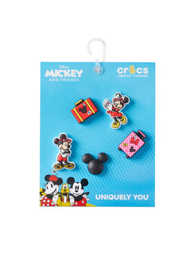 Crocs Crocs Accesorii pentru pantofi Jibbitz Mickey Vacation 5pck 10013564 Colorat