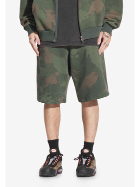 PROSTO. PROSTO. Szorty sportowe WW021 Zielony Oversize