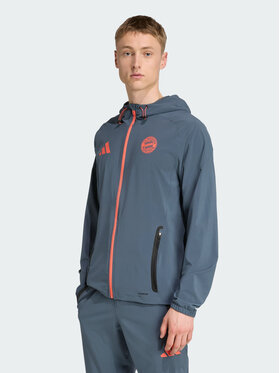 adidas adidas Kurtka wielofunkcyjna 152637 Szary Slim Fit