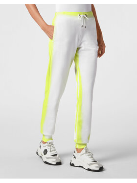 PHILIPP PLEIN PHILIPP PLEIN Pantaloni da tuta 9977 Bianco Jogger Fit