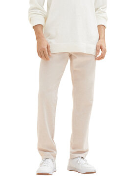 Tom Tailor Tom Tailor Bavlnené nohavice 1035045 Béžová Regular Fit