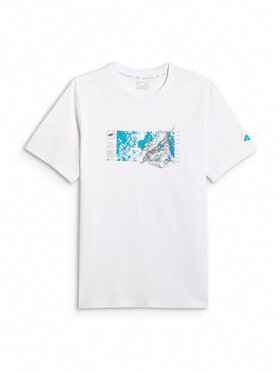 4F 4F T-Shirt TREKKING Biały Regular Fit