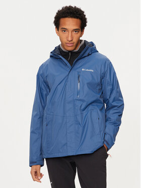 Columbia Columbia Neperšlampanti striukė Pouring Adventure™ III 2117171 Mėlyna Regular Fit