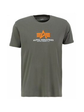 Alpha Industries Alpha Industries T-Shirt AI.100501RB-142-XXL Khaki Basic Fit