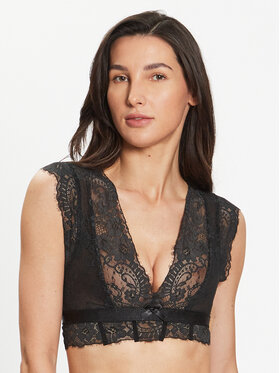 Hunkemöller Hunkemöller Podprsenka Bralette Catrin 202215 Čierna