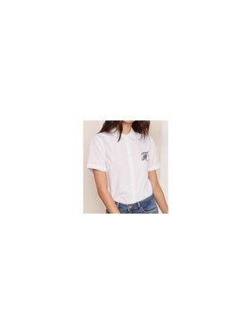 Tommy Hilfiger Tommy Hilfiger Koszula WW21486 Biały Slim Fit
