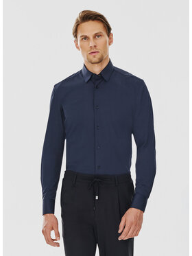 Pako Lorente Pako Lorente Koszula P24WF-1X-044 Granatowy Slim Fit
