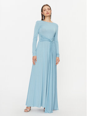 Marella Marella Večerní šaty Altea 36260228 Modrá Slim Fit
