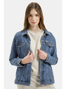 Cross Jeans Cross Jeans Kurtka jeansowa B 608-027 Niebieski
