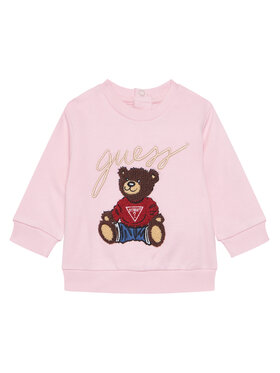 Guess Guess Bluză H5YT00 KAX74 Roz Regular Fit