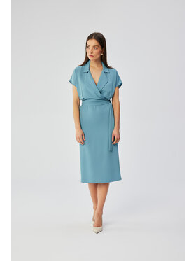 Stylove Stylove Večerní šaty S363 Modrá Comfortable Fit