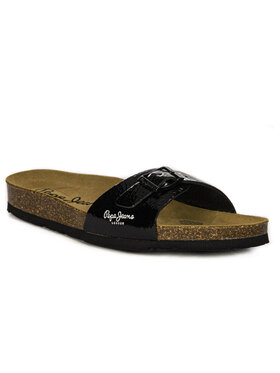 Pepe Jeans Pepe Jeans Klapki PLS90613 999 Czarny