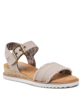 Skechers Skechers Espadryle BOBS Desert Kiss 113541/TPE Beżowy