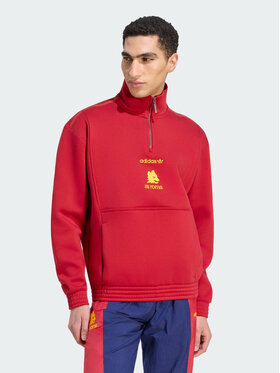 adidas adidas Bluza techniczna 172915 Czerwony ciemny Regular Fit