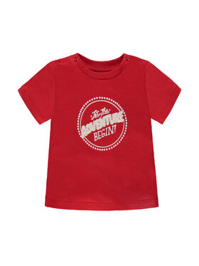 Kanz Kanz T-Shirt 1832431-2000 Czerwony Basic Fit