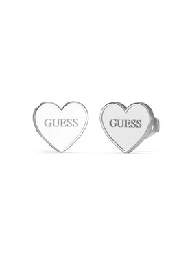 Guess Guess Naušnice JUBE02171JW-RH Stříbrná