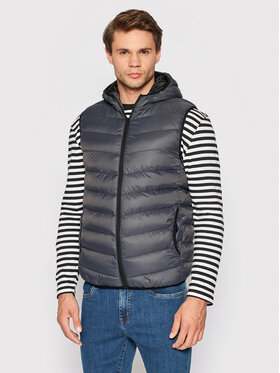 Brave Soul Brave Soul Vestă MJK-BLACKBURN Gri Regular Fit