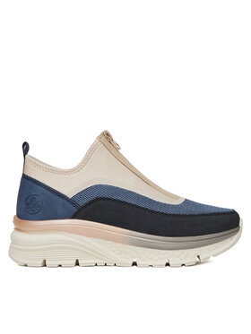Rieker Rieker Sneakersy 48053-14 Tmavomodrá