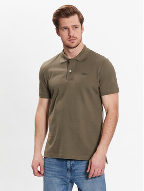 Geox Geox Tricou polo Piquet M3510B-T2649 F3408 Verde Regular Fit