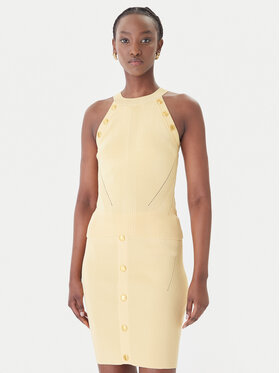 Guess Guess Džemperis G6GR10 Z0625 Dzeltens Regular Fit