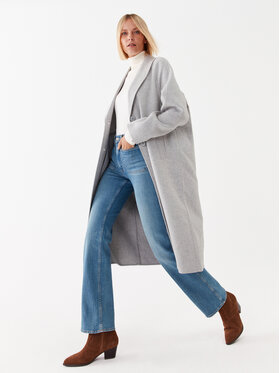 American Vintage American Vintage Вълнено палто Dadoulove DADO17HCH23 Сив Relaxed Fit