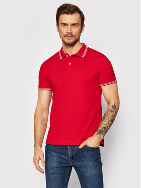 Geox Geox Polo Sustainable M2510A-T2649 F7115 Rosso Regular Fit