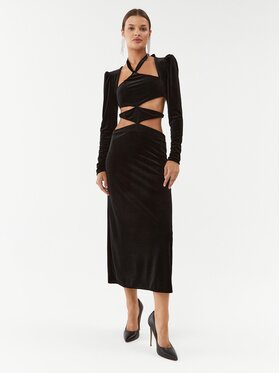 Undress Code Undress Code Коктейлна рокля Material Girl 599 Черен Regular Fit