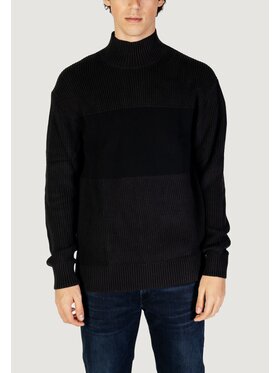 Calvin Klein Jeans Calvin Klein Jeans Maglione MIXED STITCH HIGH Nero To Fit