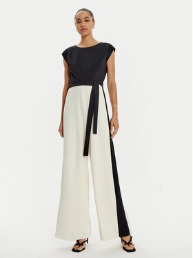 DKNY Kombinezon DD4E154B Écru Wide Leg