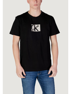 Calvin Klein Jeans Calvin Klein Jeans T-Shirt SMALL CK BOX TEE Czarny Box Fit