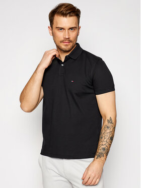 Tommy Hilfiger Tommy Hilfiger Polo 1985 MW0MW17770 Μαύρο Regular Fit