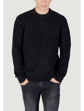 REPLAY REPLAY Sweter UK4722.000.G23788 Czarny Casual Fit