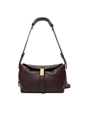 PINKO PINKO Kabelka Saddle Baguette Mini AI 25-26 PLTT 105895 A1ZX Bordová