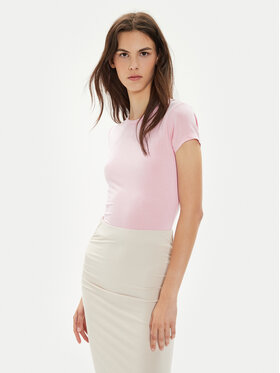 Gina Tricot Gina Tricot T-särk 21287 Roosa Slim Fit