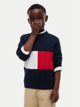 Tommy Hilfiger Tommy Hilfiger Pullover KB0KB09753 Dunkelblau Regular Fit
