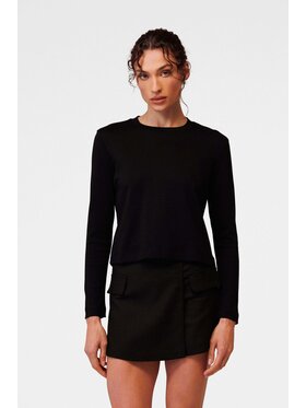 LE POSSÉ LE POSSÉ Μπλουζάκι TDZDR Μαύρο Slim Fit