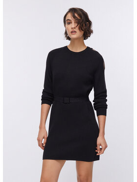 Liu Jo Liu Jo Vestito da giorno TA6186MS59L22222 Nero Regular Fit