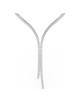 Swarovski Swarovski Naszyjnik Matrix Y 5707988 Srebrny