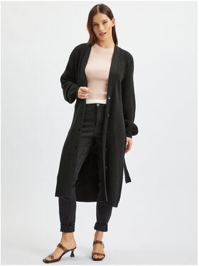 Orsay Orsay Kardigan 511191-660000__S Czarny Regular Fit