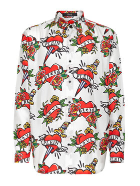 PHILIPP PLEIN PHILIPP PLEIN Camicia 3913 Bianco Regular Fit