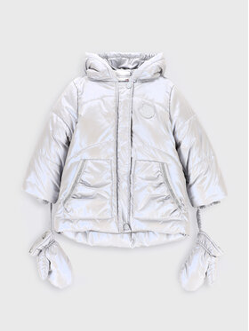 Coccodrillo Coccodrillo Kurtka puchowa ZC2152103OGN Srebrny Regular Fit