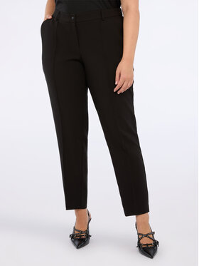 Fiorella Rubino Fiorella Rubino Pantaloni di tessuto P168T004997N033 Nero Regular Fit