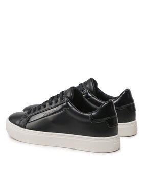 Calvin Klein Superge Logo Cupsole Lace Up HW0HW01353 Črna