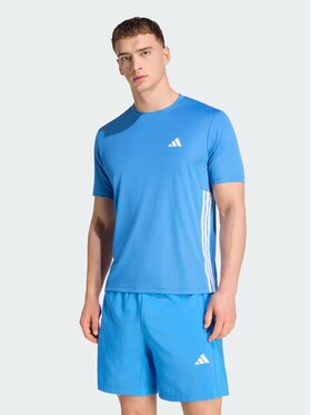adidas adidas Koszulka techniczna 158824 Niebieski jasny Regular Fit
