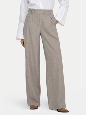 ONLY ONLY Szövet nadrág Linda 15336761 Bézs Straight Fit