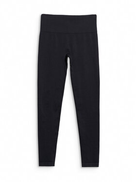 4F 4F Legginsy BASIC+ Czarny Slim Fit
