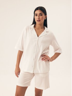 Henderson Henderson Dres 43348 Biały Regular Fit